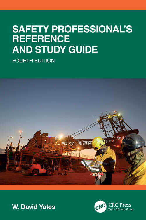 Book cover of Safety Professional's Reference and Study Guide, Fourth Edition (4)