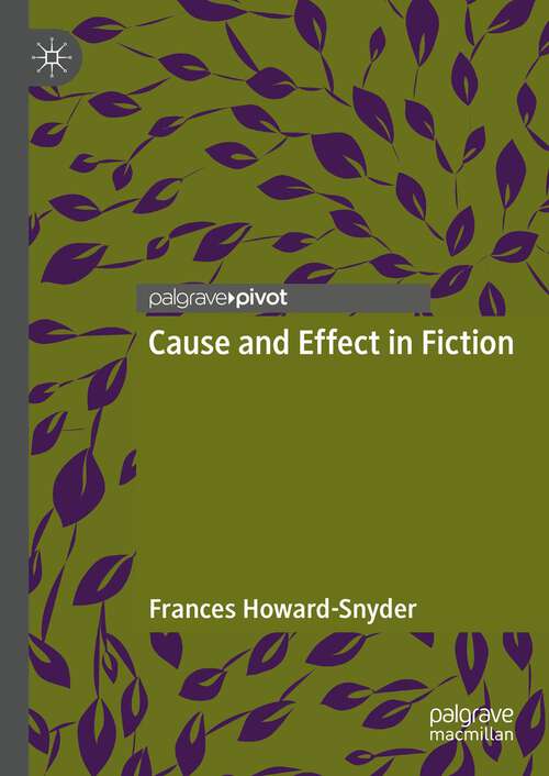 Book cover of Cause and Effect in Fiction (2024)