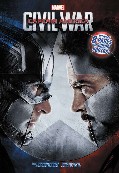 Book cover of Marvel's Captain America: Civil War: The Junior Novel