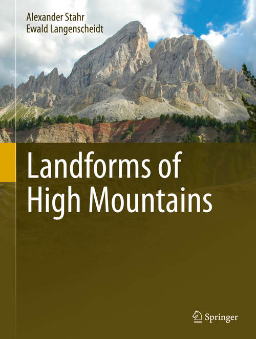 Book cover of Landforms of High Mountains