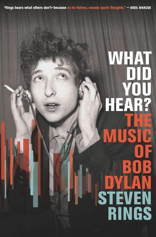 Book cover of What Did You Hear?: The Music of Bob Dylan