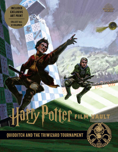 Book cover of Harry Potter Film Vault: Quidditch and the Triwizard Tournament (Wizarding World)