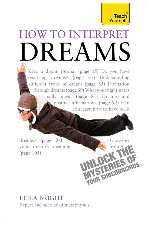 Book cover of How to Interpret Dreams: Teach Yourself
