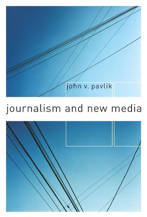 Book cover of Journalism and New Media