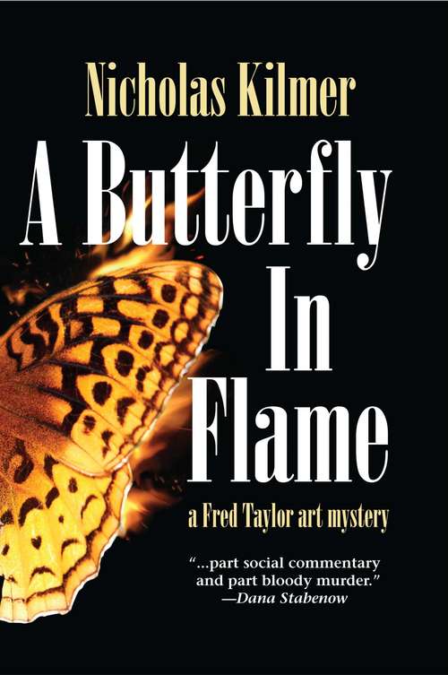 Book cover of A Butterfly in Flame