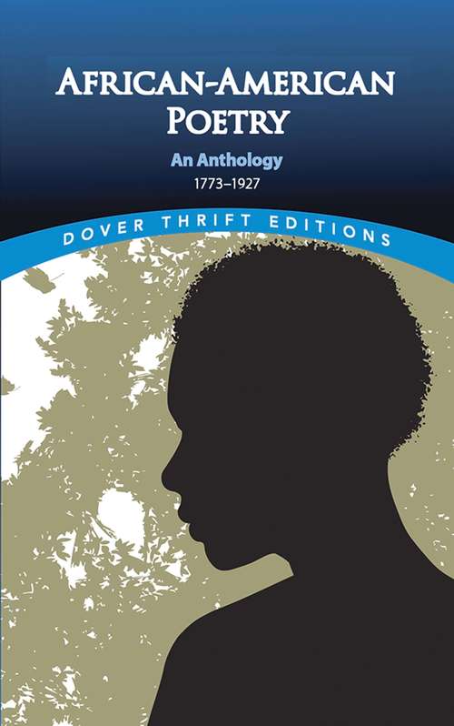 Book cover of African-American Poetry: An Anthology, 1773-1927