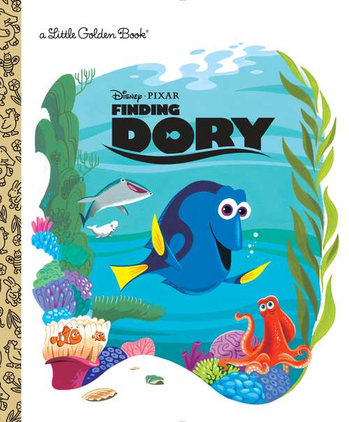 Book cover of Finding Dory Little Golden Book (Little Golden Book)