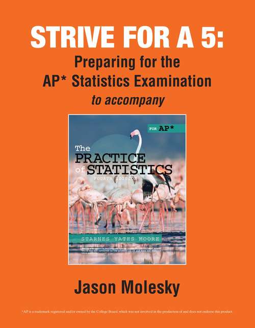 Book cover of Strive for a 5: Preparing for the AP Statistics Examination