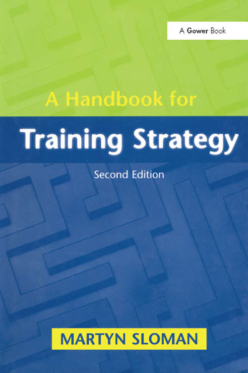 Book cover of A Handbook for Training Strategy (2)