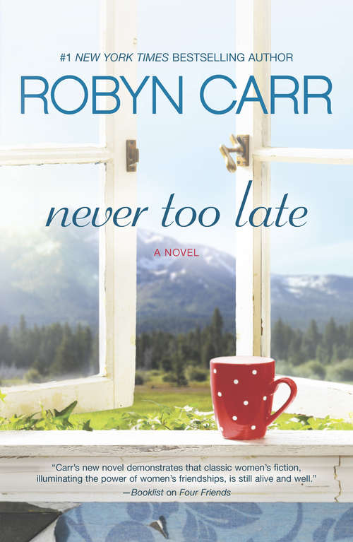 Book cover of Never Too Late