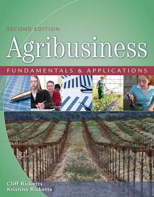 Book cover of Agribusiness Fundamentals and Applications
