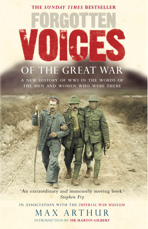 Book cover of Forgotten Voices Of The Great War