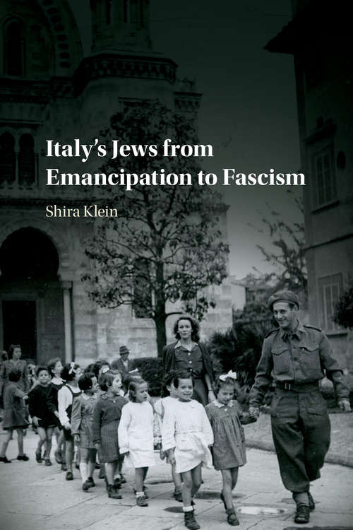 Book cover of Italy's Jews from Emancipation to Fascism