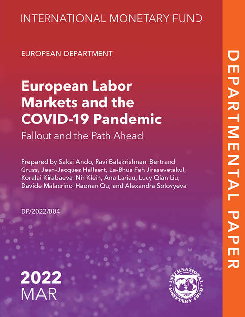 European Labor Markets and the COVID-19 Pandemic: Fallout and the Path Ahead
