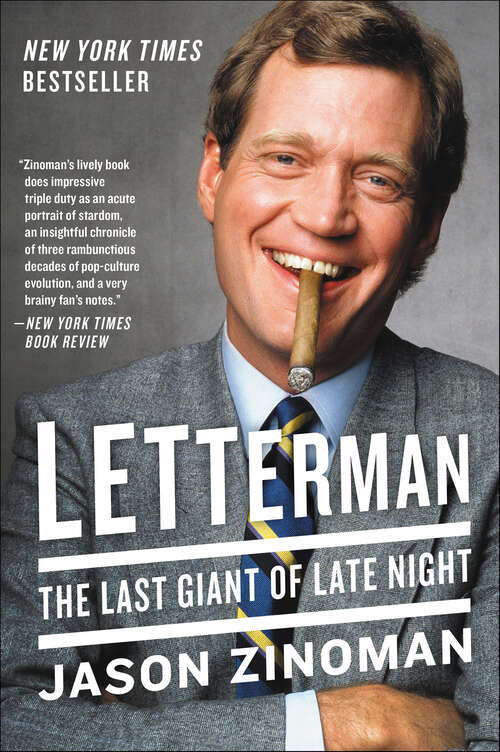 Book cover of Letterman: The Last Giant of Late Night