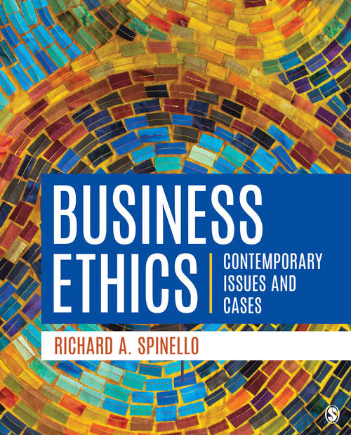 Book cover of Business Ethics: Contemporary Issues and Cases