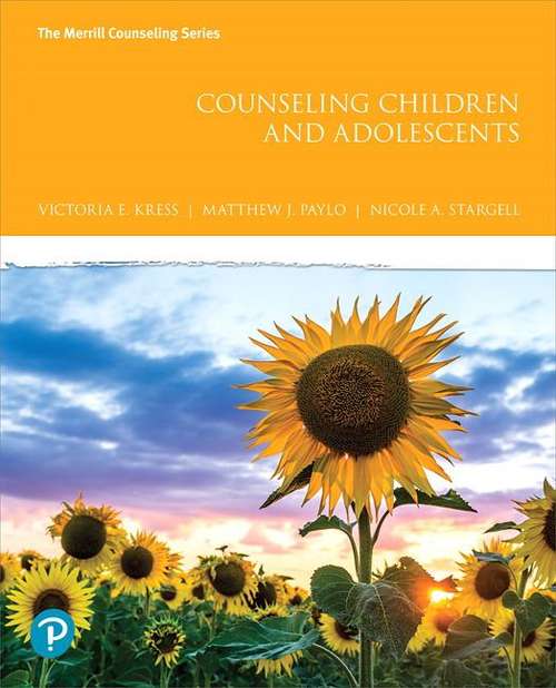Book cover of Counseling Children and Adolescents