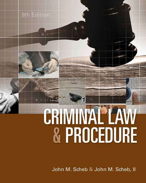 Book cover of Criminal Law and Procedure (Eighth Edition)
