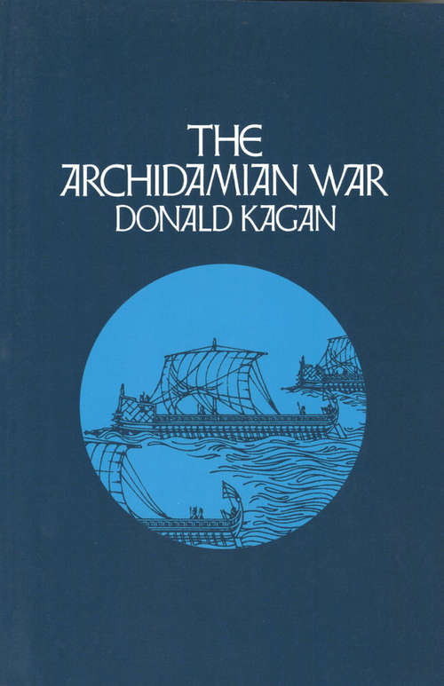 Book cover of The Archidamian War