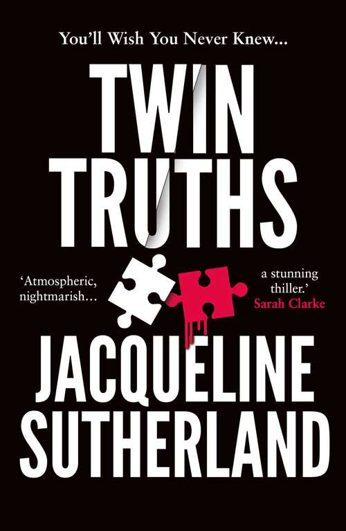 Book cover of Twin Truths: 'I just couldn't put it down,' Lisa Hall