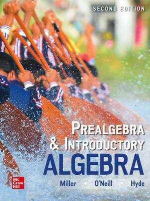 Book cover of Prealgebra and Introductory Algebra
