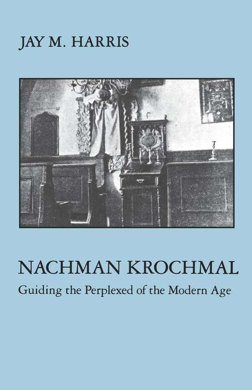 Book cover of Nachman Krochmal