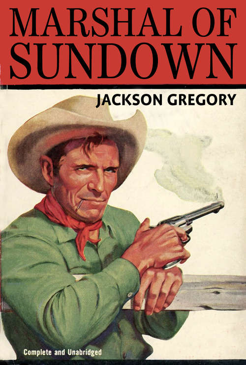 Book cover of Marshal of Sundown