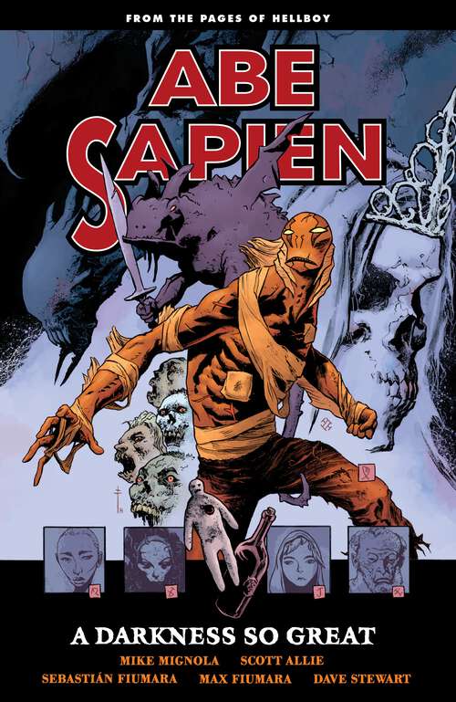 Book cover of Abe Sapien Volume 6: A Darkness So Great