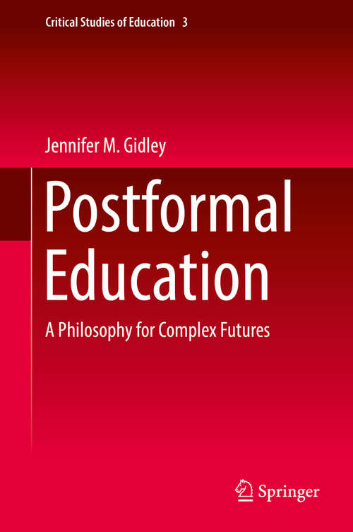 Book cover of Postformal Education
