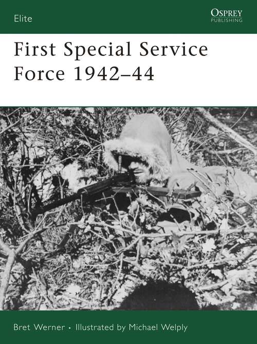 Book cover of First Special Service Force 1942-44