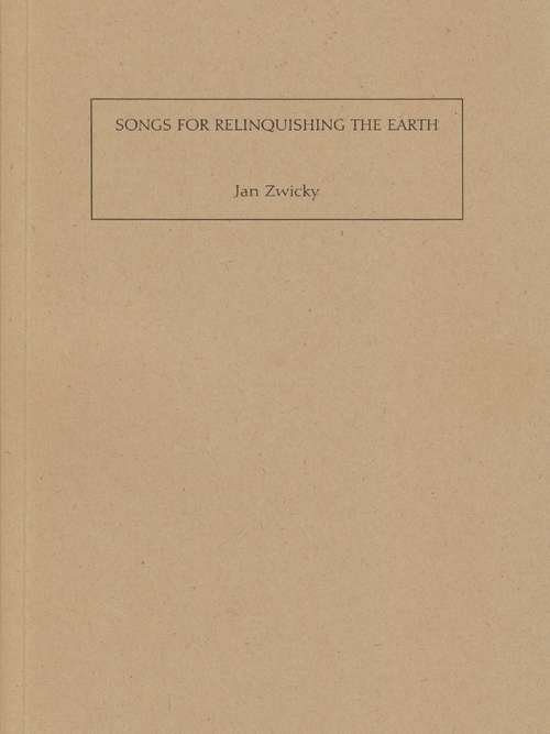 Book cover of Songs for Relinquishing the Earth