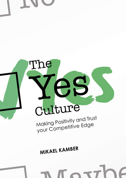 Book cover of The YES Culture
