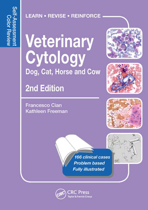 Book cover of Veterinary Cytology: Dog, Cat, Horse and Cow: Self-Assessment Color Review, Second Edition (2) (Veterinary Self-Assessment Color Review Series)