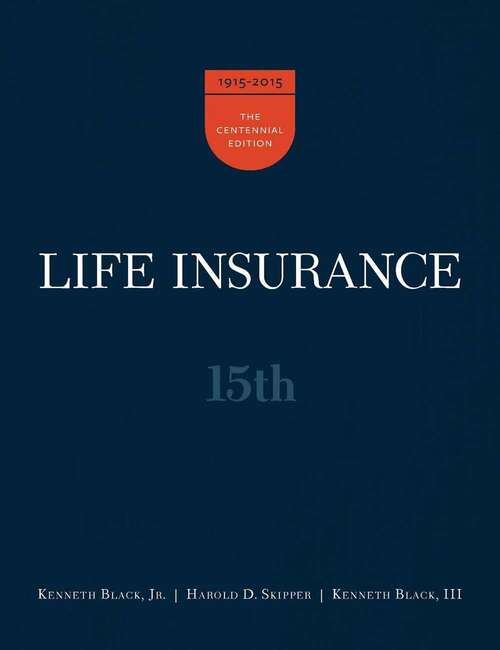 Book cover of Life Insurance (Fifteenth Edition)