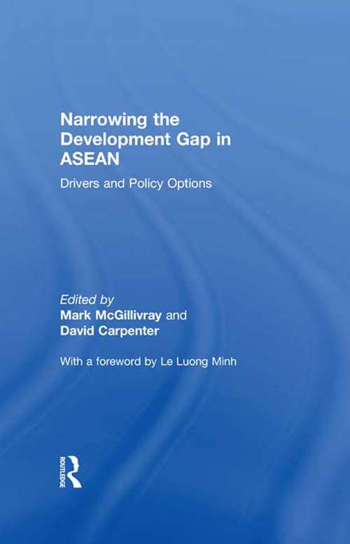 Narrowing the Development Gap in ASEAN: Drivers and Policy Options