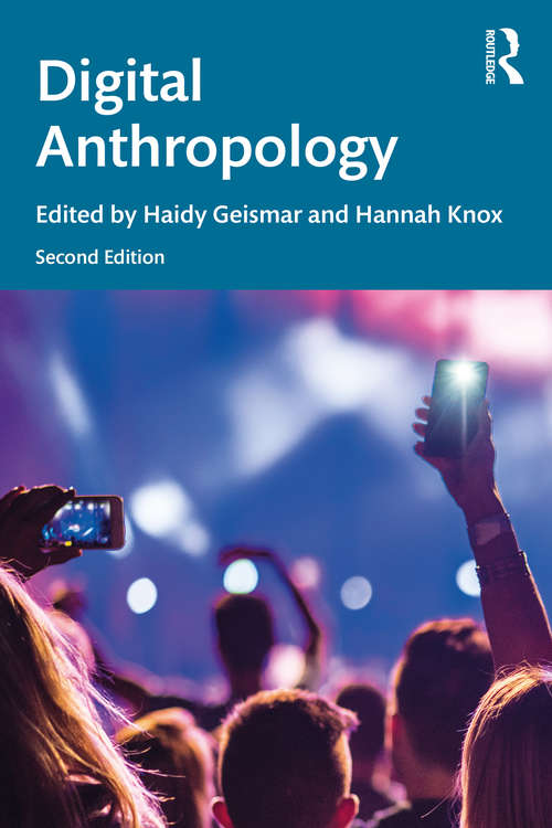 Book cover of Digital Anthropology (2)