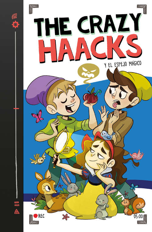 Book cover of The Crazy Haacks y el espejo mágico (Serie The Crazy Haacks: Volumen 5)