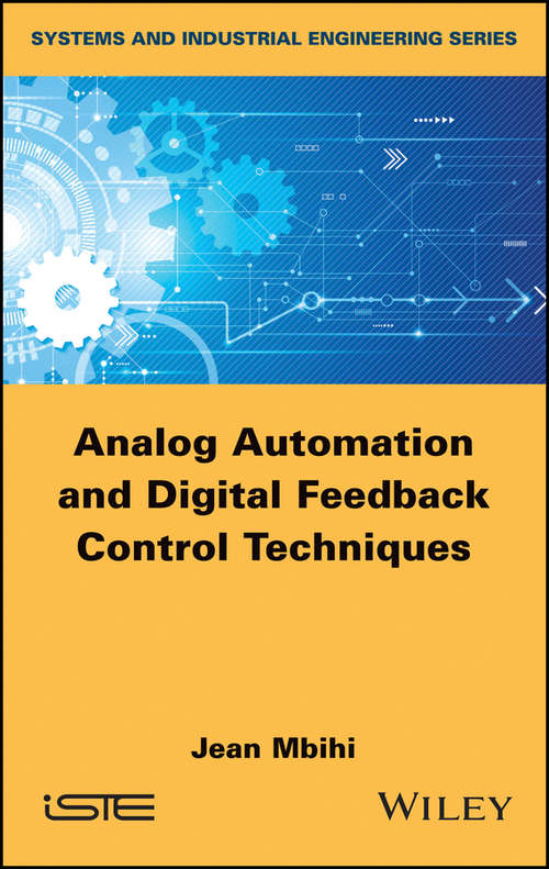 Book cover of Analog Automation and Digital Feedback Control Techniques