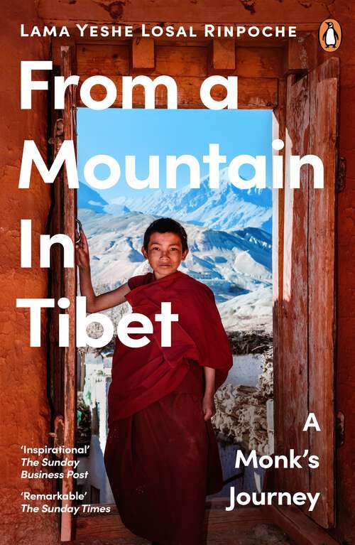 Book cover of From a Mountain In Tibet: A Monk’s Journey