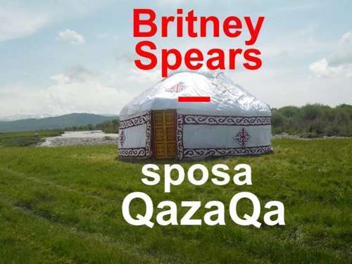 Book cover of Britney Spears - sposa QazaQa