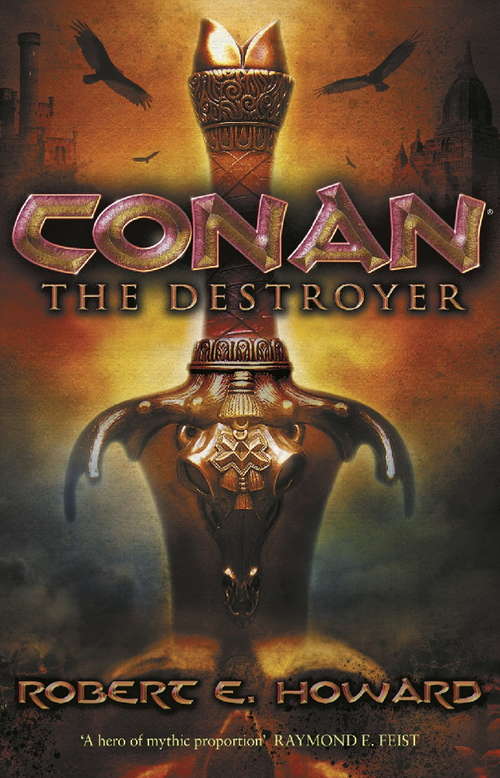 Book cover of Conan the Destroyer