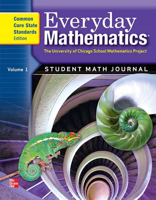 Book cover of Everyday Mathematics®, Grade 6, Student Math Journal, Volume 1