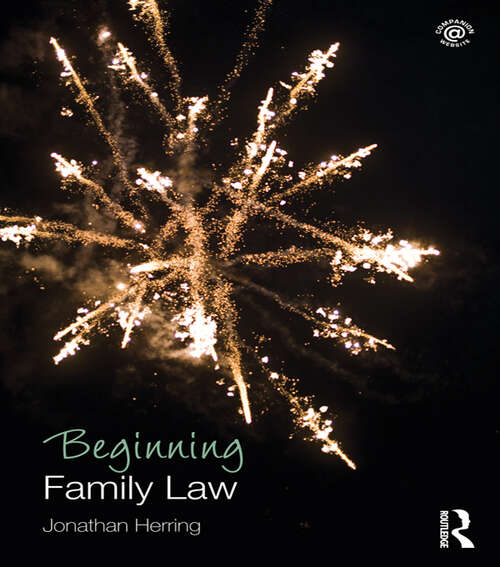 Book cover of Beginning Family Law