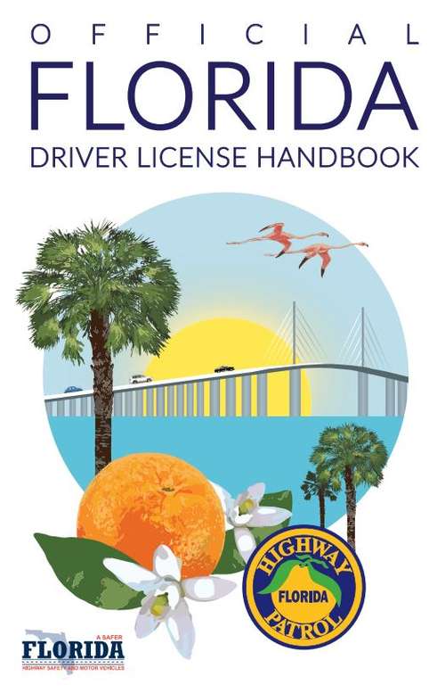 Book cover of Official Florida Driver License Handbook