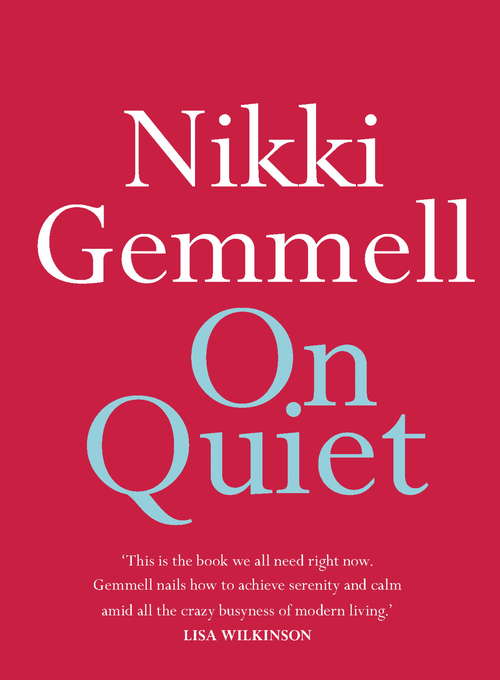 Book cover of On Quiet