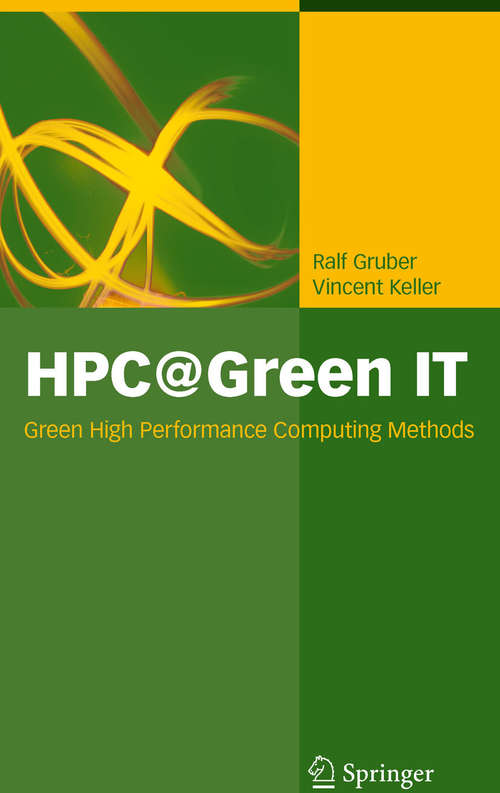 Book cover of HPC@Green IT