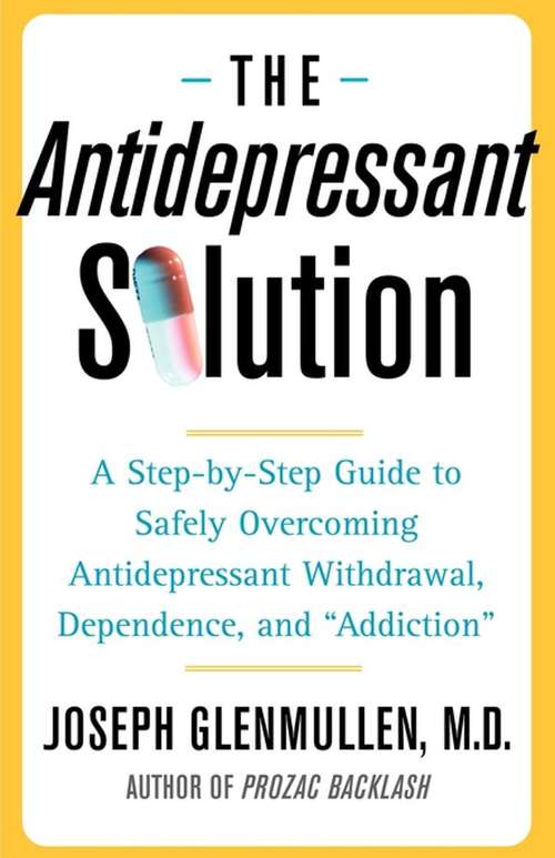 Book cover of The Antidepressant Solution