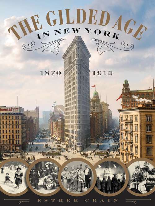 Book cover of The Gilded Age in New York, 1870-1910
