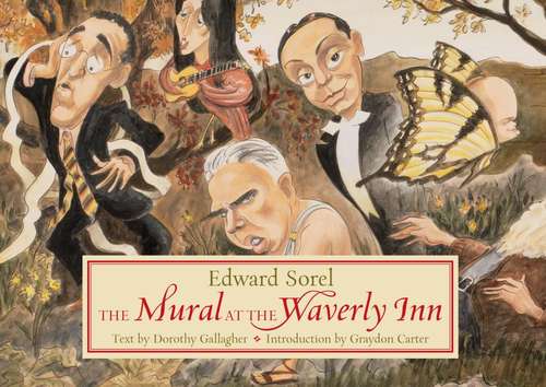 Book cover of The Mural at the Waverly Inn: A Portrait of Greenwich Village Bohemians