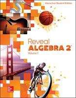Book cover of Reveal Algebra 2, Volume 1 (National Edition)